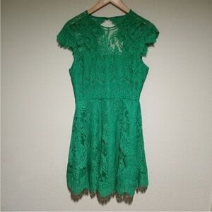 BB Dakota Green lace dress